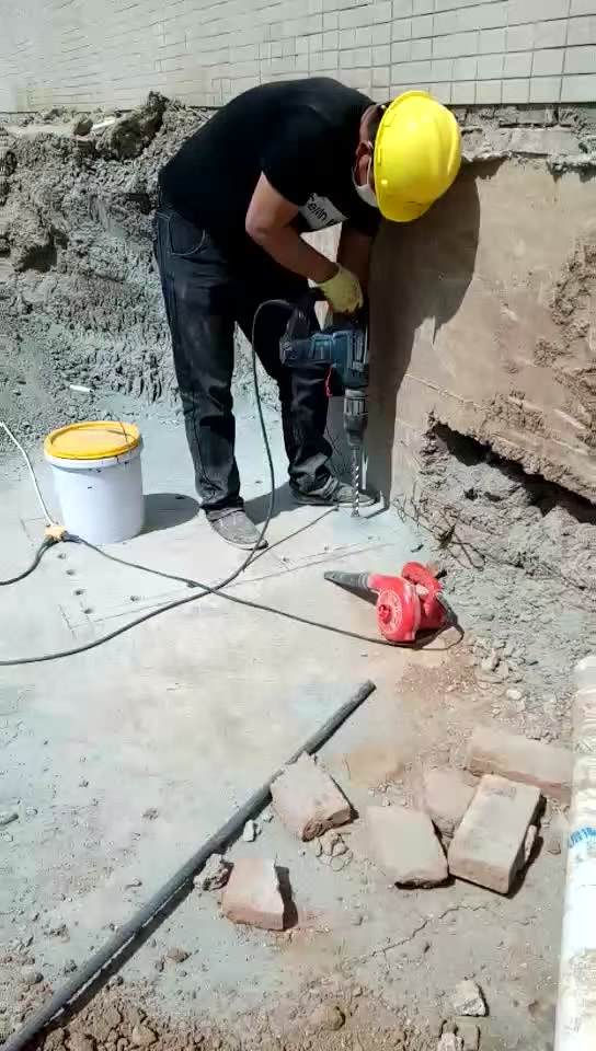 长沙新旧混凝土植筋连接加固